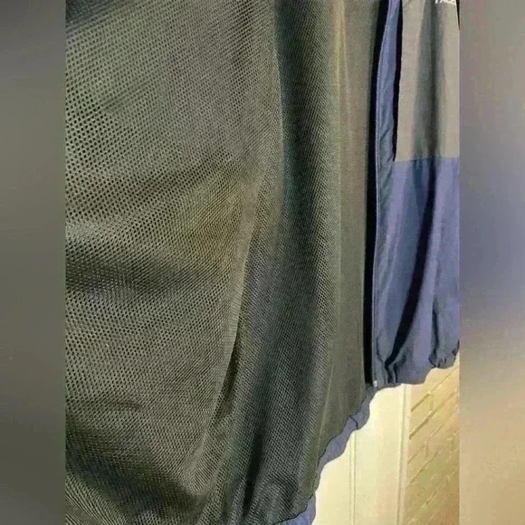 The North Face Hooded Windbreaker Jacket Navy Blue Men’s Large - Picture 9 of 11